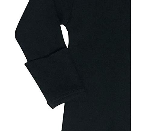 Laughing Giraffe Baby Long Sleeve Sleeper Gown with Mittens 0-3M (2-PACK) (Black, 0-3 Months) - Image 2