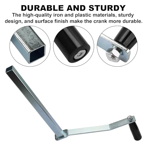 seork 12 Camper Replacement Crank Handle Fits for StarcraftFlagstaffRockwoodPalominoDutchmen - Image 5