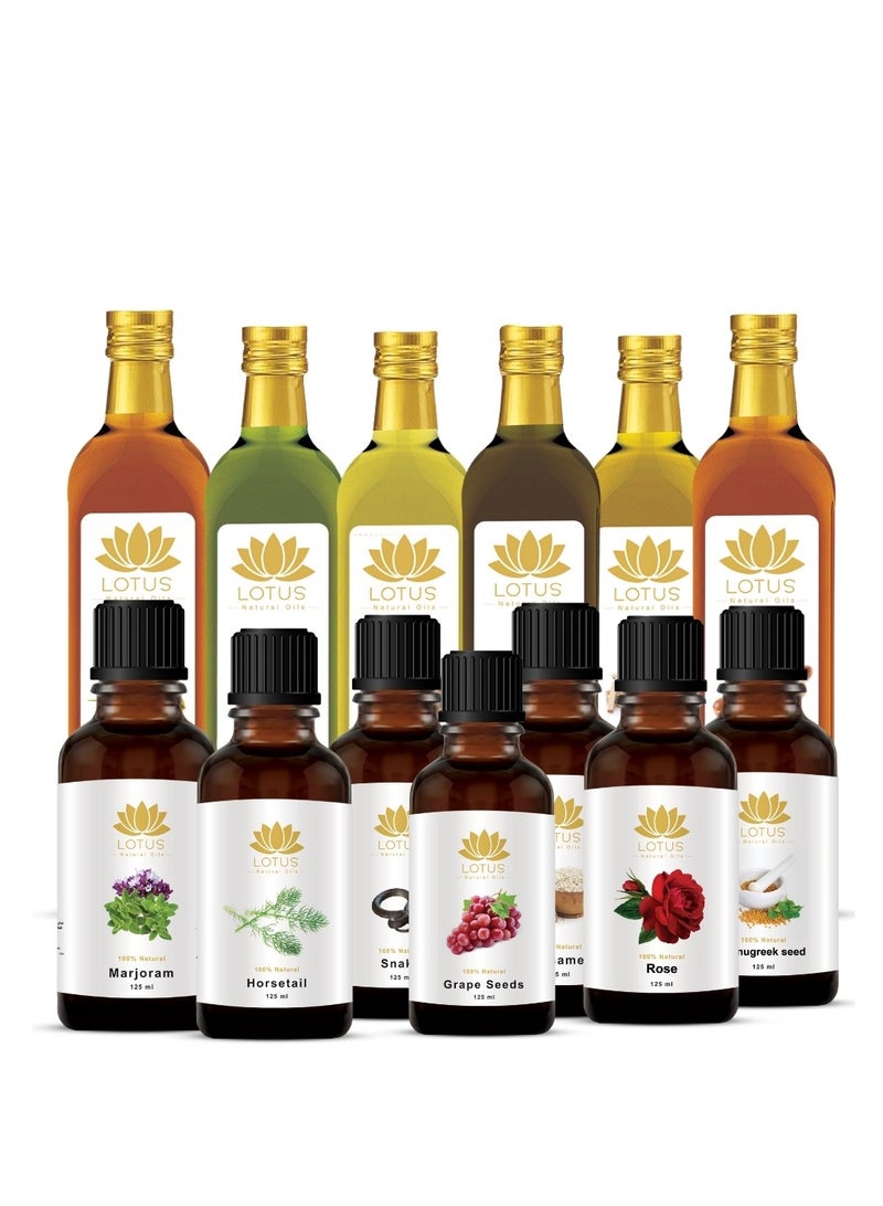 Lotus Watercress Oil - Effective Burn Treatment, Strengthens Hair Follicles, Stimulates Circulation, Protects Scalp, Adds Shine to Hair - Image 3