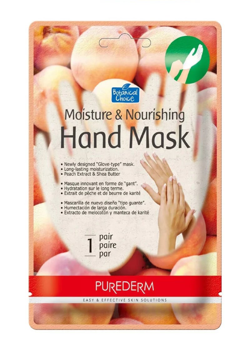 PUREDERM MOIST&NOUR HAND MASK ADS-610