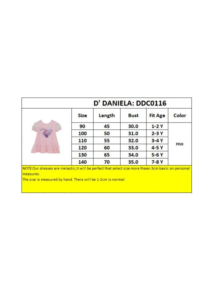 D'Daniela Pink Character Dress