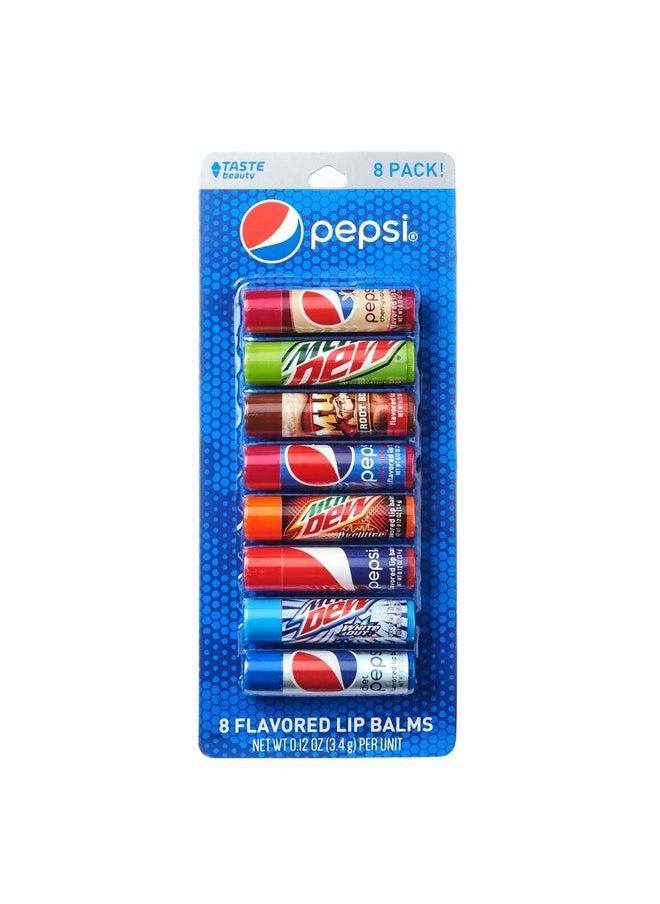 Soda By Pepsi 8 Tube Variety Pack Flavored Lip Balm - pzsku/Z7F62B3644A9EE61C0079Z/45/_/1707976205/f290b9ff-2215-4952-8af8-cbb7d25ccf53