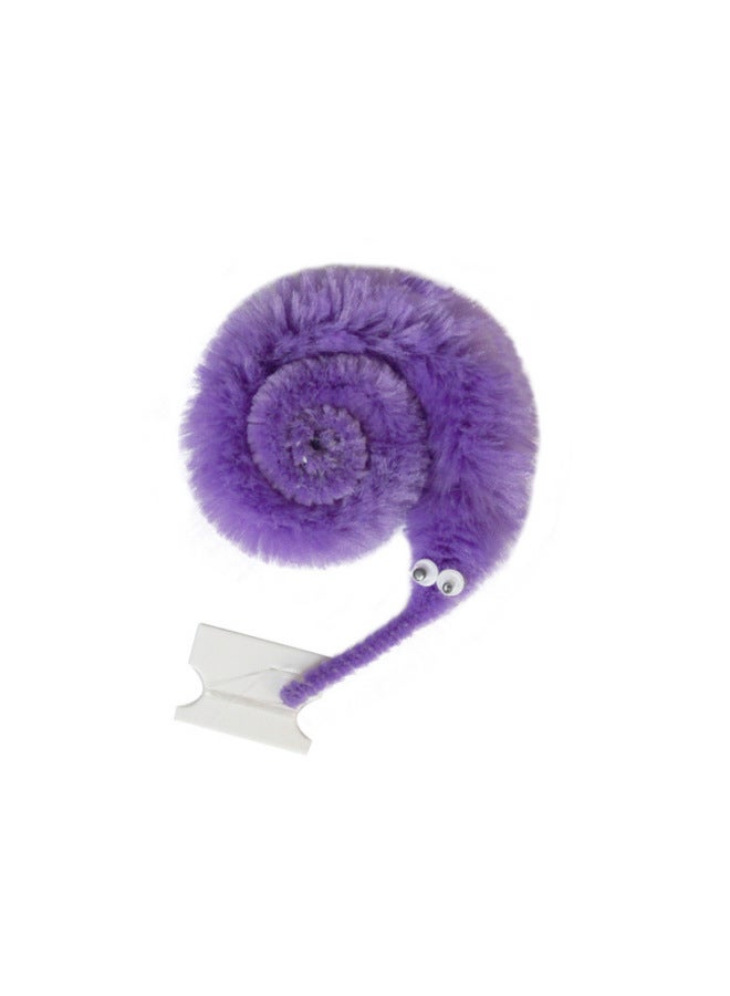 Creative Caterpillar Sea Horse Elf Twisting Toy Novelty Magic Props E-commerce Goods In Stock-Color:Purple - Image 1