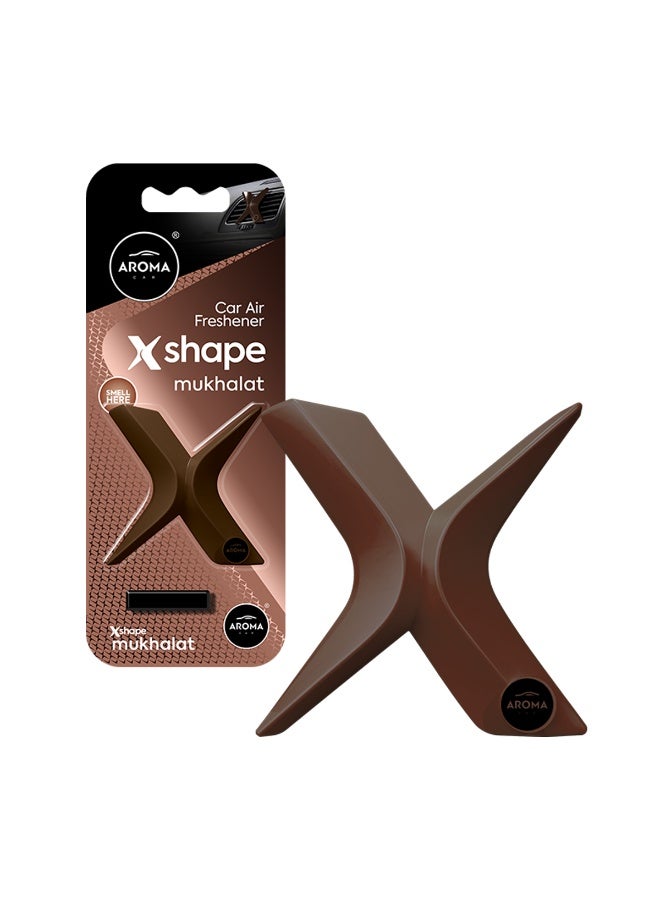 أروما معطر جو أروما كار مخلط على شكل حرف X | موزع بوليمر، عطر يدوم طويلاً، غير سام، صديق للبيئة، تصميم أنيق لجميع الفصول - Image 3