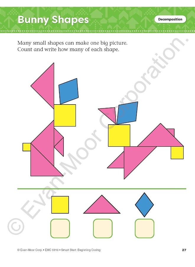 null - Smart Start: Beginning Coding Stories and Activities, Grade K - Image 1