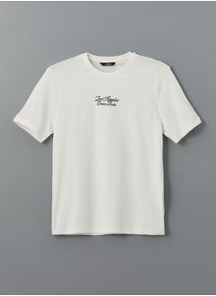 LC WAIKIKI Crew Neck Short Sleeve Printed Combed Cotton Men'S T-Shirt  - Image 1