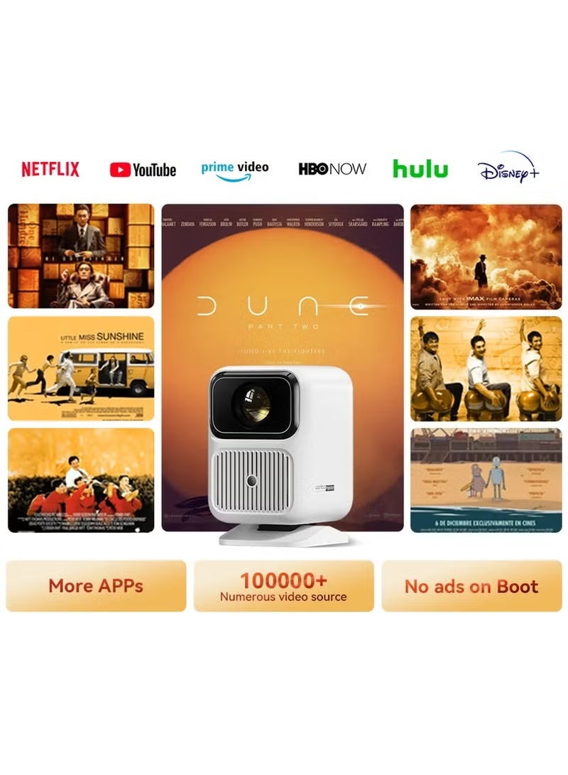 wanbo Dali 1 Android 9.0 Smart Projector 350 ANSI Home Theatre Auto-focus 1080p Portable Projector - Image 4