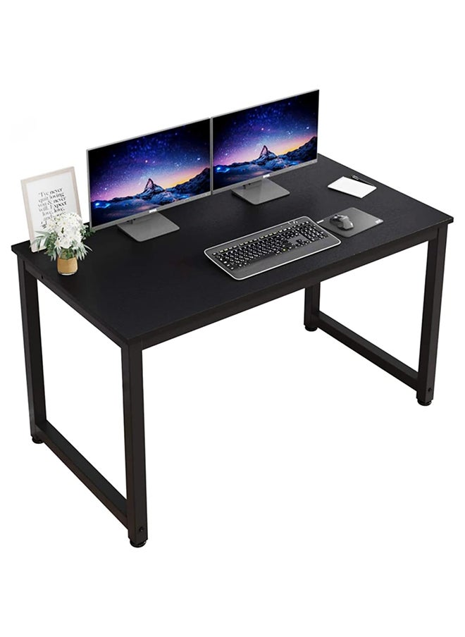 SKY-TOUCH - Computer Desk 120 * 60cm, Computer Laptop Table Desk Office Desk Study Writing Desk Easy Assembly, Computer Desk Modern Simple Style for Home Office - Image 1