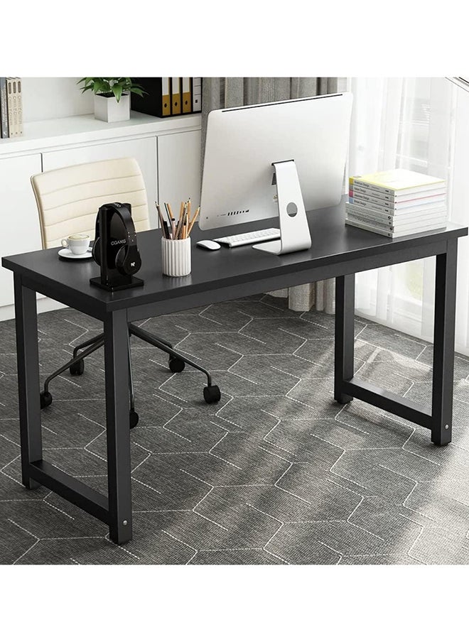 SKY-TOUCH - Computer Desk 120 * 60cm, Computer Laptop Table Desk Office Desk Study Writing Desk Easy Assembly, Computer Desk Modern Simple Style for Home Office - Image 1