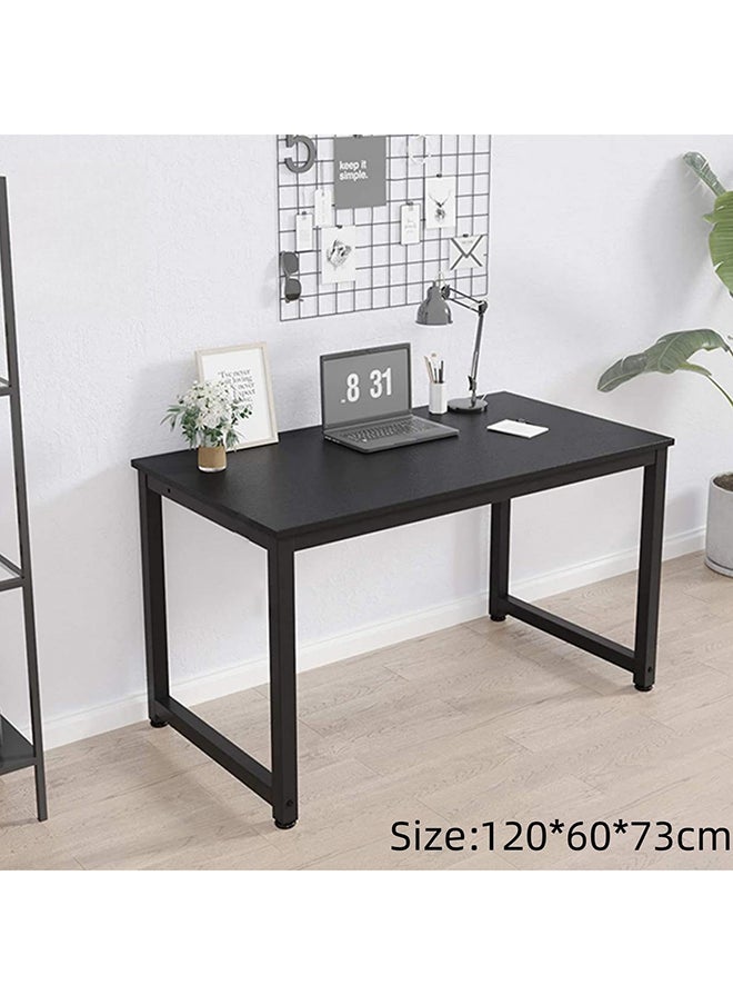 SKY-TOUCH - Computer Desk 120 * 60cm, Computer Laptop Table Desk Office Desk Study Writing Desk Easy Assembly, Computer Desk Modern Simple Style for Home Office - Image 1