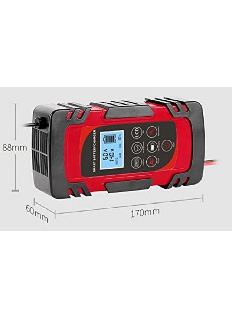 Generic - CAR BATTERY CHARGER 12-24V 4-6-8A - Image 1