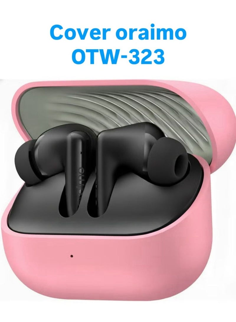 غطاء سيليكون لسماعات أورايمو سبيس بادز نيو OTW-323 - بينك - Image 1