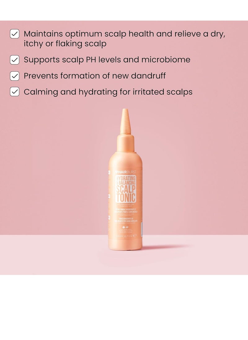 HAIR BURST - Hydrating Hair Tonic and Balancing Scalp Tonic Hair and Scalp Care Solution for Healthy Growth PH Level Support Dandruff Prevention Calms and Hydrates Irritated Scalps - Image 1