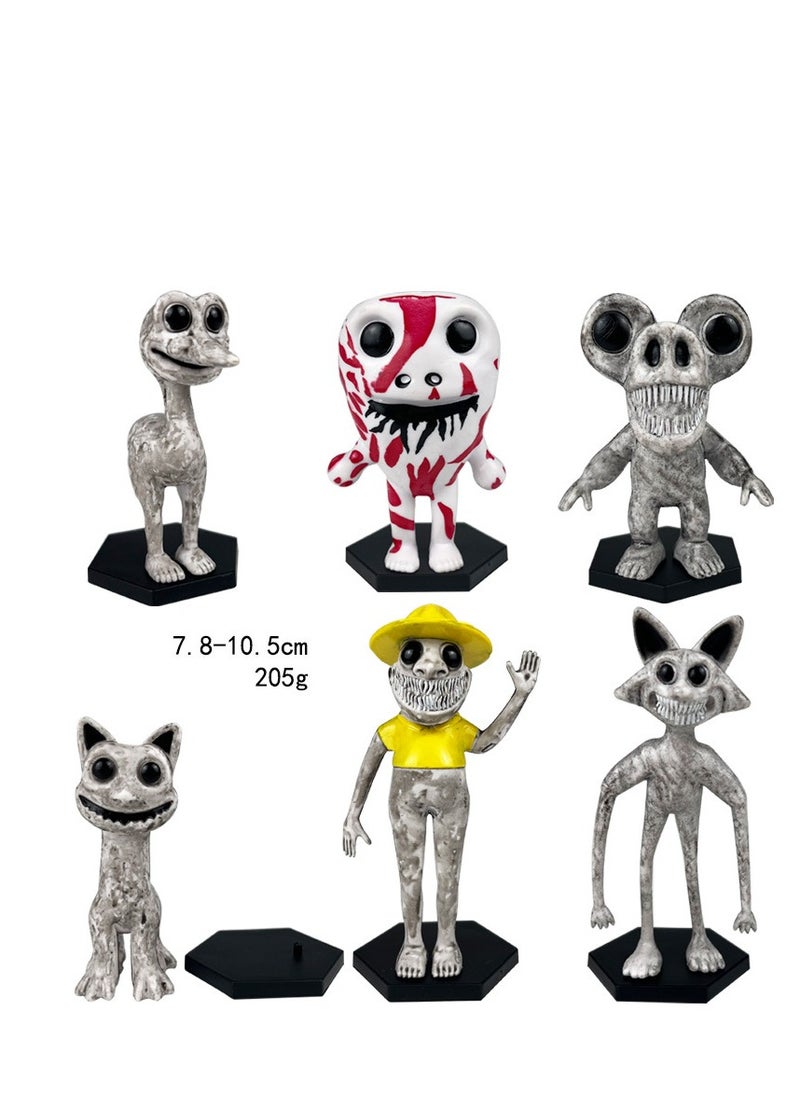 Y&D ألعاب شخصيات Zoonomaly Action Figure من سلسلة Zoonomaly صندوق ألعاب شخصيات Zoonomaly لعبة فنية شعبية قابلة للتجميع شخصية لطيفة لأعياد الميلاد (مجموعة واحدة) 