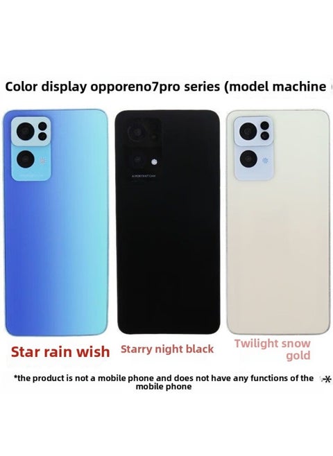BA Gang Mobile Phone Model Is Suitable For OPPOReno7 Model Machine Counter Display Mobile Phone Model Machine Reno7Pro-Applicable Models:Model Machine [random Delivery Of Brand Model]-bright Screen [startup With Vibration]]