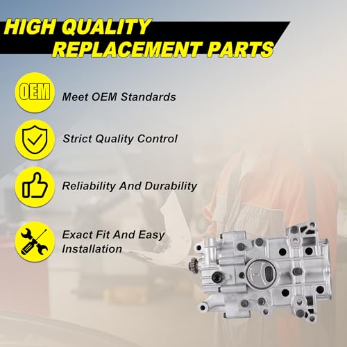 POPSTORE 23300-2G400 233002G400 Engine Oil Pump Assembly Compatible with 2013-2016 Hyundai Santa Fe Sport 2014-2015 Tucson - Image 4
