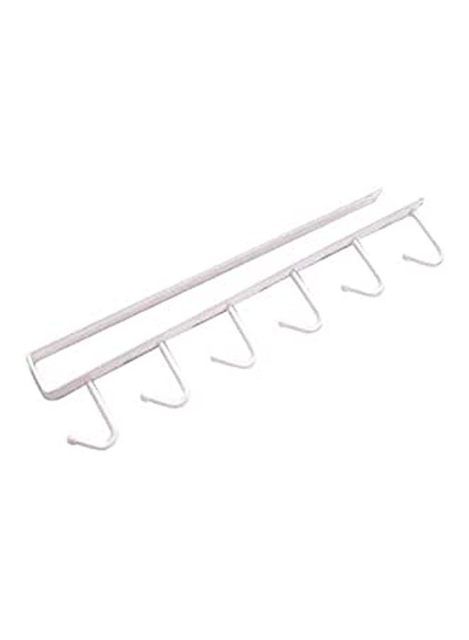 Multifunction Nail Free 6X2 Hook Mug Holder  - Image 1