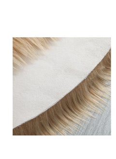 Soft Fluffy Fur Round Carpet Hairy Carpet 90*90cm Bedroom Floor Carpet For Living Room Sofa Chair Cushion Furry Kids Children Room Mat white - pzsku/Z7F632A816713C2D4A704Z/45/_/1694692450/dbb4ee2d-2c20-4cdb-b2a7-c1d951b70de3