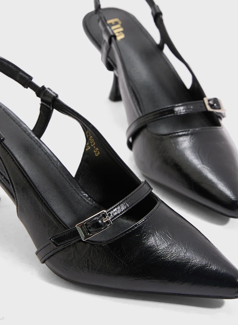 ELLA Sling Back Heeled Pump