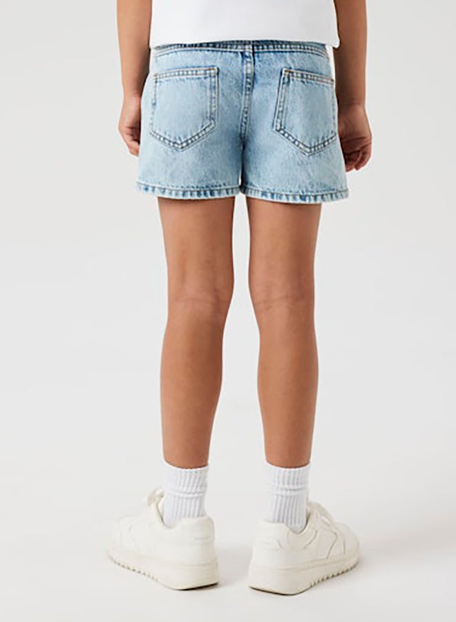 NAME IT Name It Kids Girls Rose Rhine Denim Shorts 6042-Ac  - Image 5
