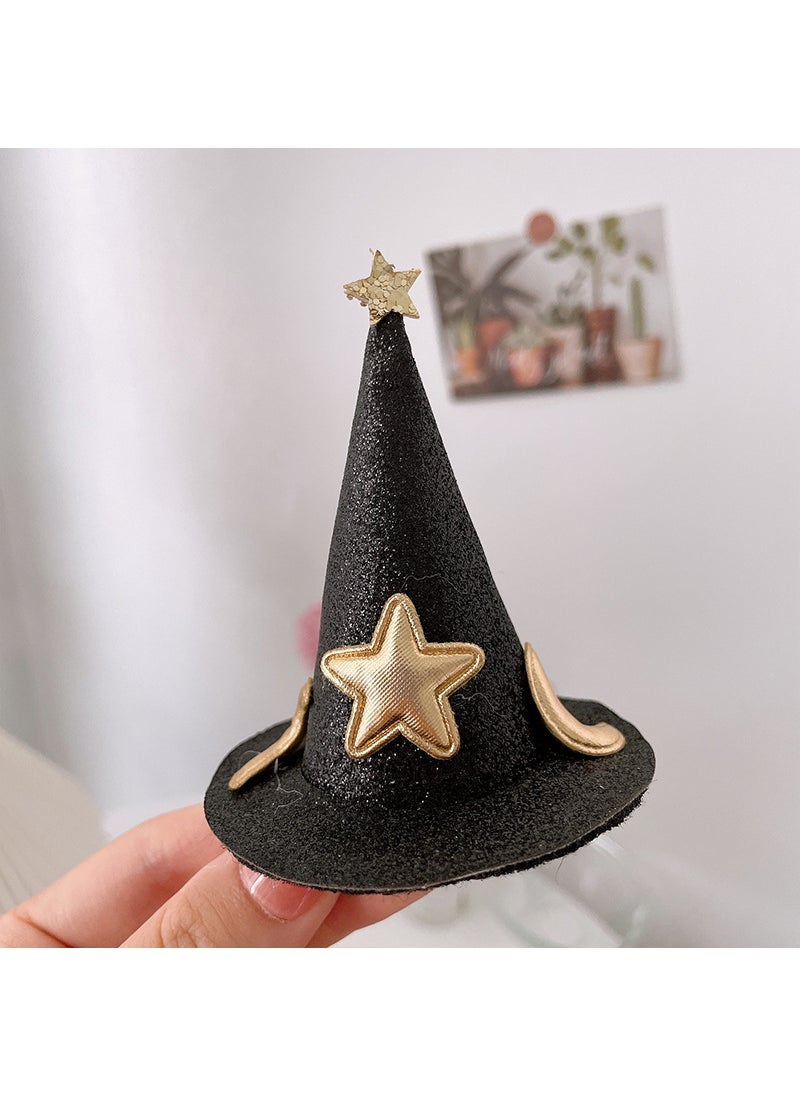 Loquat Bat Headband Spider Web Party Accessory 14# black top hat