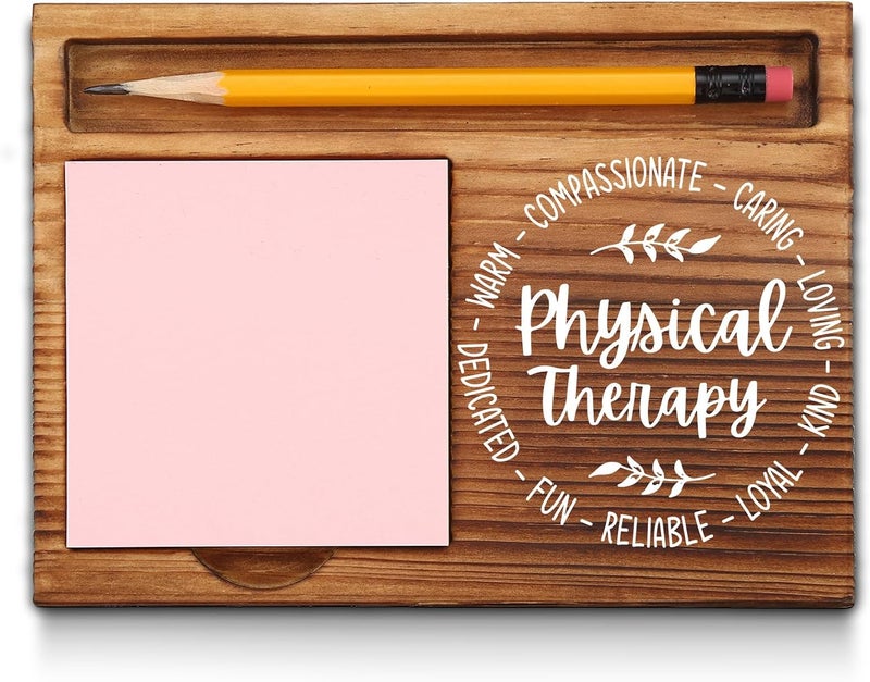 akeke Physical Therapy Gifts, Physical Therapy Sticky Note Holder, Physical Therapy PT Appreciation Thank You Gifts, Physical Therapy Office Desk Decor Self-Stick Note Pad Holders GAA14 - Image 1
