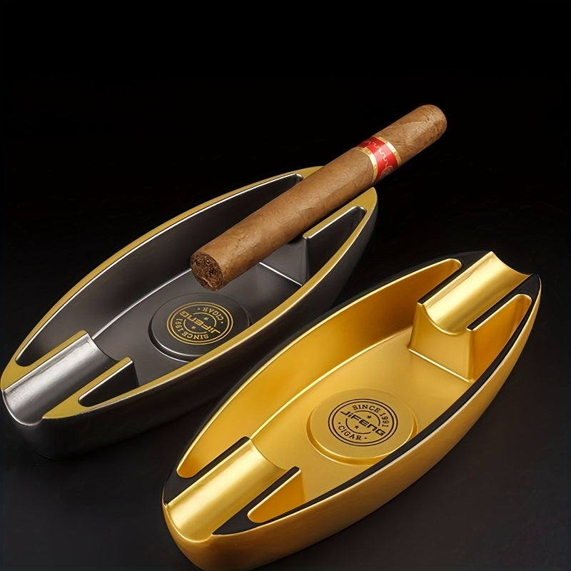Red 2 Slot Ashtray for Indoor Outdoor Use Ideal Cigar Accessory - Image 5