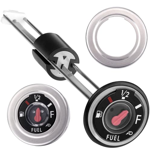 QUICKWOLF ATV Fuel Gauge, Big Bear 400 Fuel Gauge Compatible for Yamaha Big Bear 400(2000-2012) Grizzly 600(1998-2001) Kodiak 400 (1996-1999) Fuel Cap OEM SH-24260-11 4SH-24261-00 - Image 1