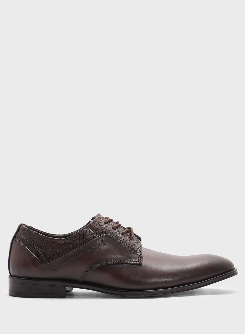 Robert Wood Genuine Leather Formal Lace Ups  - Image 1