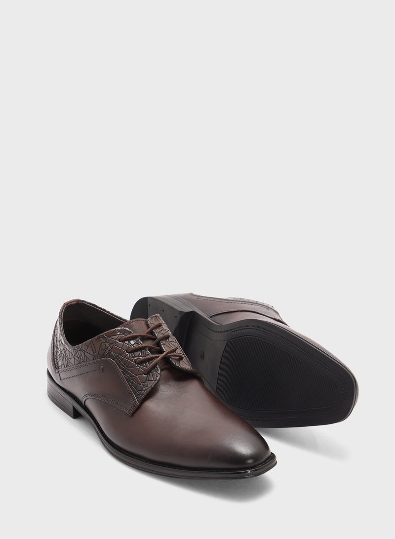 Robert Wood Genuine Leather Formal Lace Ups  - Image 3