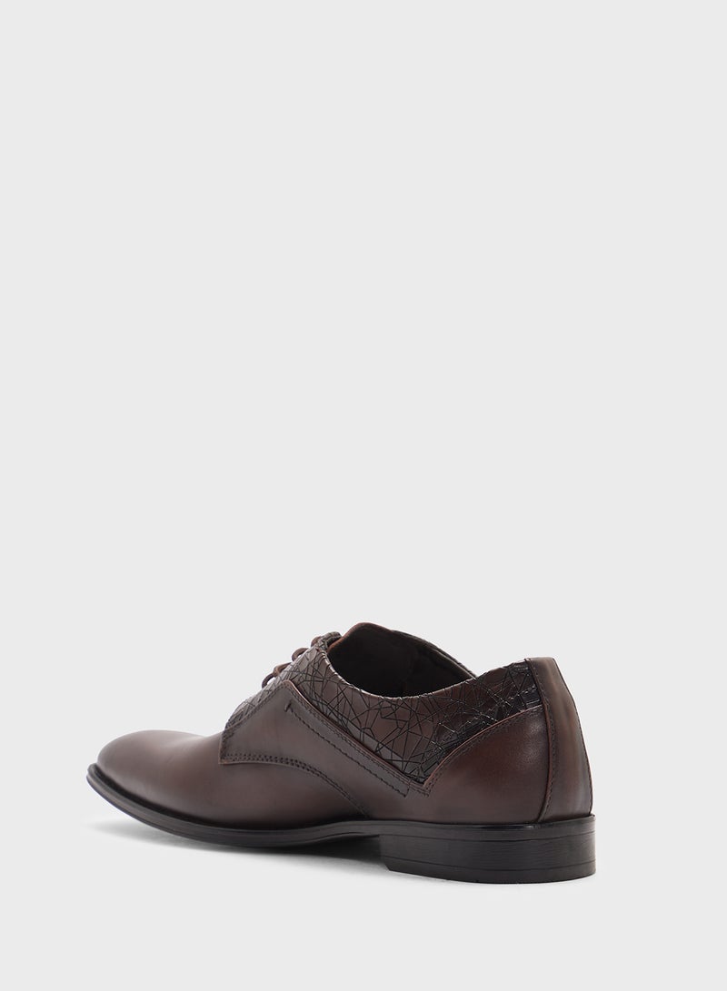 Robert Wood Genuine Leather Formal Lace Ups  - Image 2