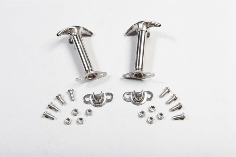 Rugged Ridge Plated Stainless Hood Catch - Pair - Image 1
