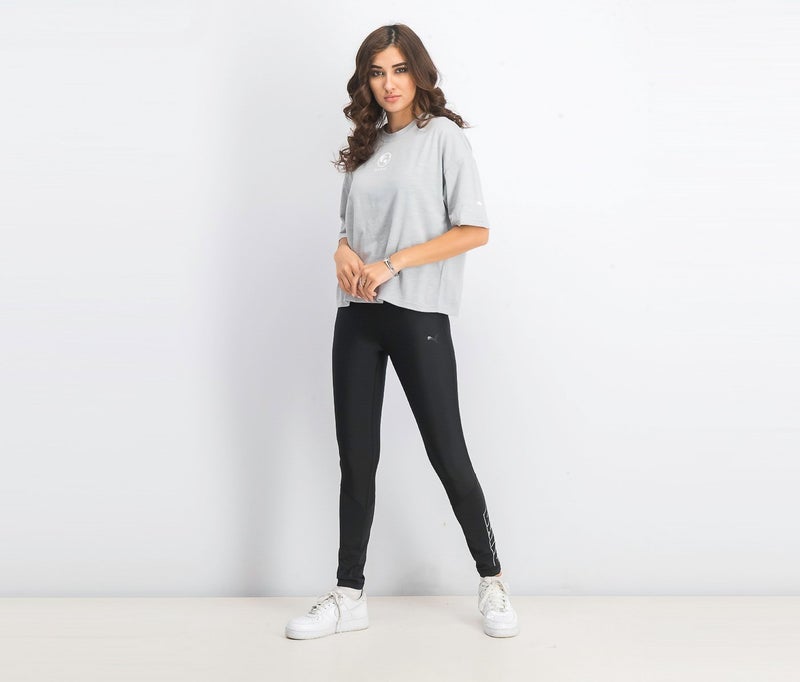 PUMA Women X SG Loose,Fit Top, Light Grey Heather - Image 3
