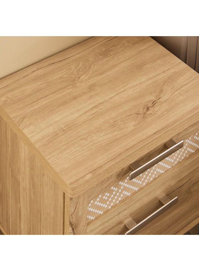 Home Box Ikat Nightstand with 2 Drawers - Image 3