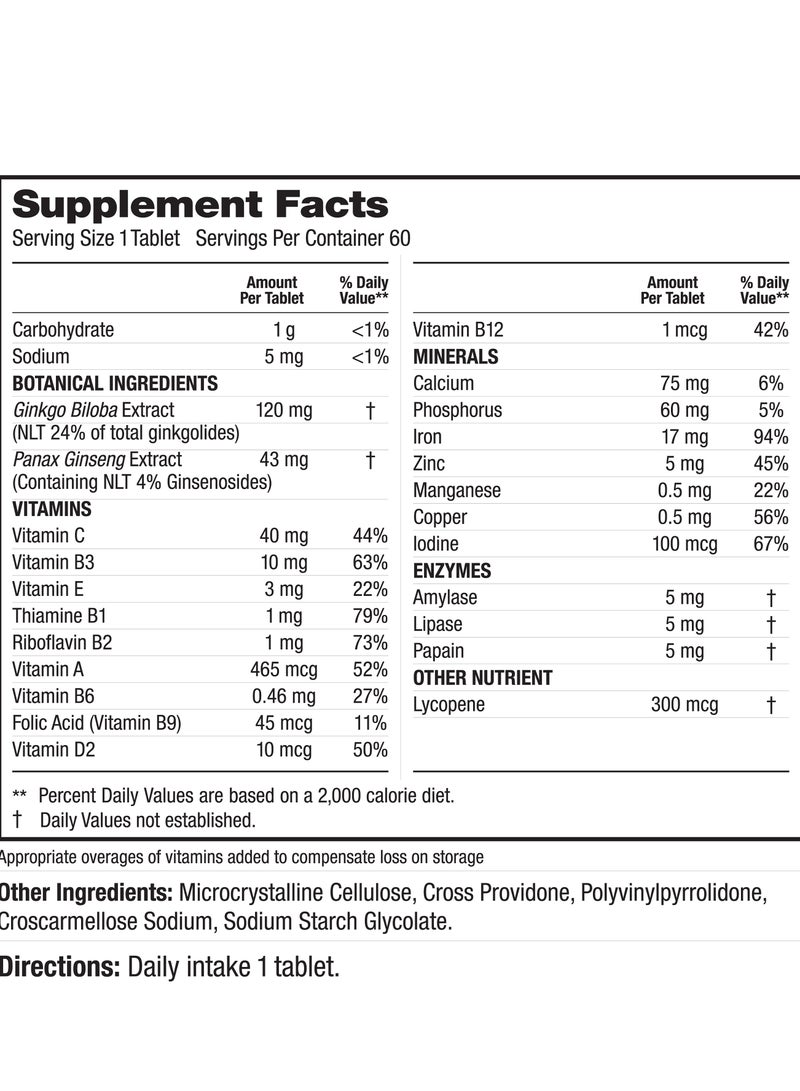 Labrada Multivitamin 60 Tabs - Image 5