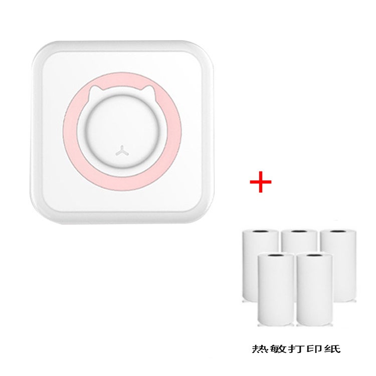 Mini Portable Thermal Printer Small Bluetooth Wireless Po Label Paste Wrong Question Flap Pocket Pants Printer - Image 1