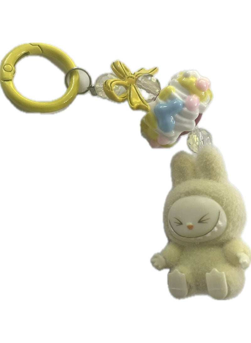 Generi New Mini Plush Cartoon Creative Keychain, Cute Rabbit Hanging Ornament - Image 1