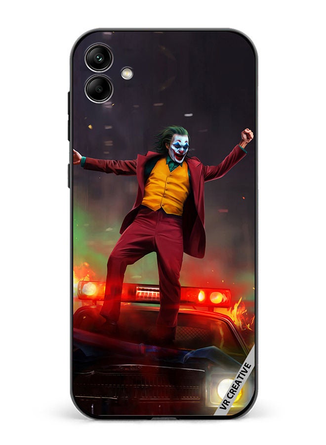 VR CREATIVE Protective Case Cover For Samsung Galaxy A04 Joker Over A Car With His Evil Laugh Design Multicolour - Image 1