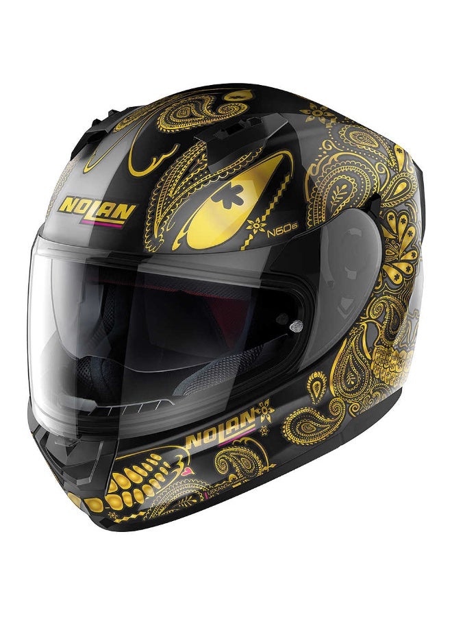 Nolan N60-6 RITUAL METAL BLACK (GOLD) Helmet