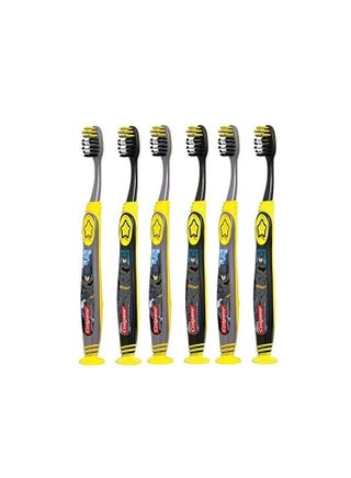 Colgate Batman Toothbrush for Children with Suction Cup, Kids 5+ Years Old, Extra Soft, Pack of 6 - pzsku/Z7F645BACB017FEDDDFD7Z/45/_/1734958705/02c13d43-168a-4157-987a-df035a337176