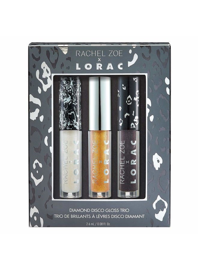 Lorac RACHEL ZOE X LORAC Diamond Disco Gloss Trio Kit - Image 1