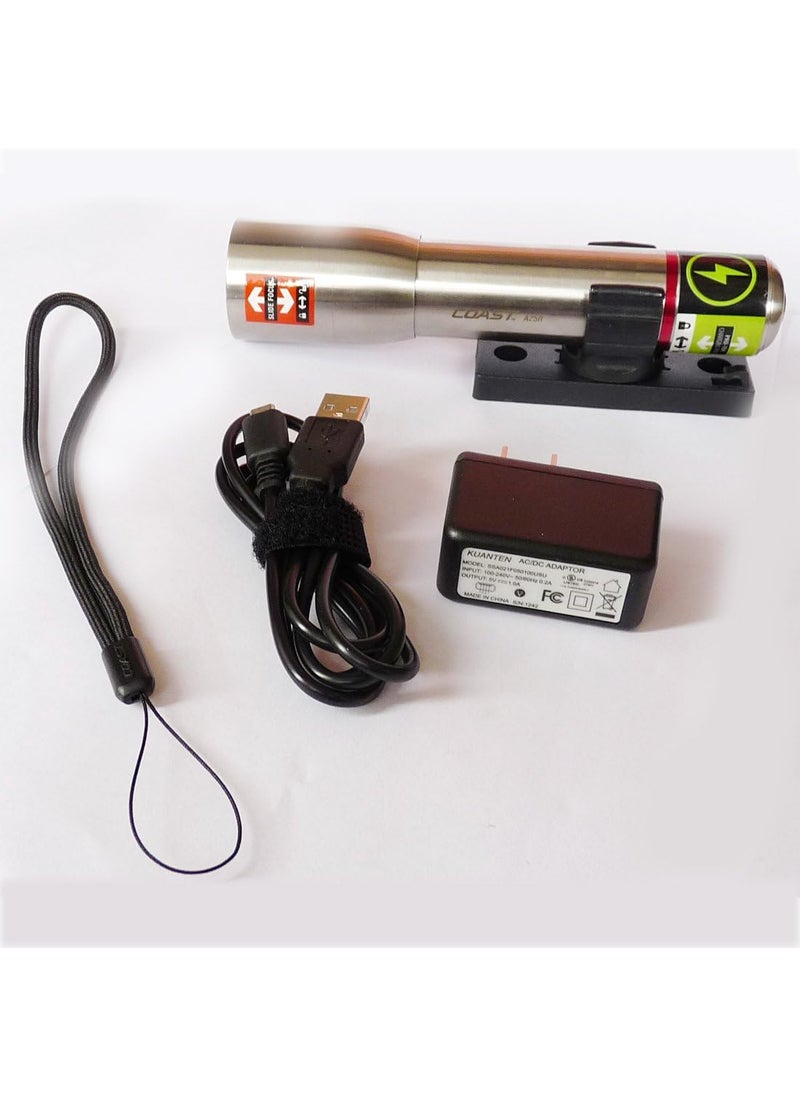 Coast Coast A25R Focusing Rechargeable 725 Lumen LED Flashlight  - Image 4