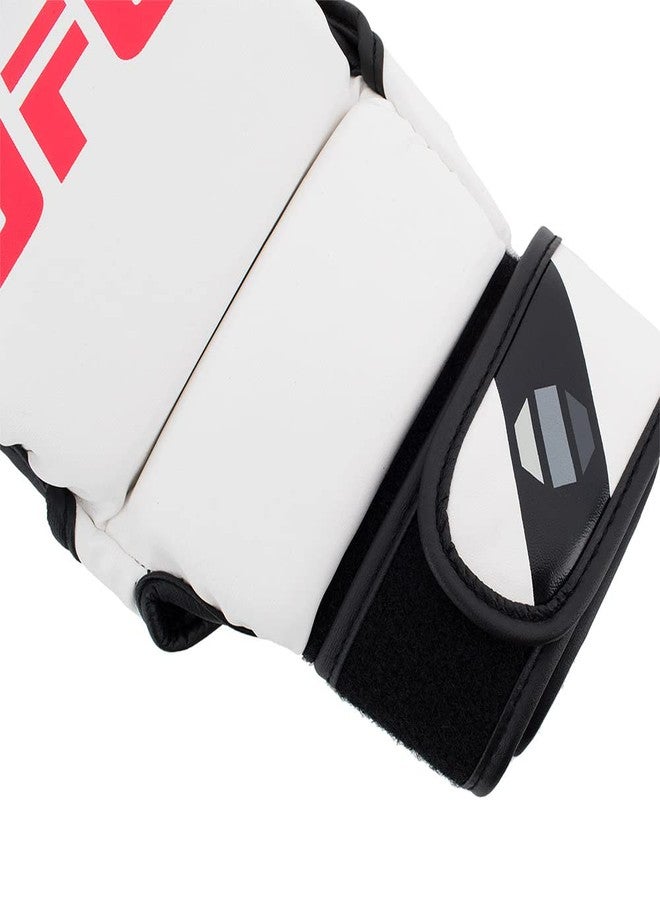 يو إف سي قفازات تدريب فنون القتال المختلطة UFC، وزن 8 أونصة، مقاس كبير/كبير جدًا، لون أبيض - Image 5