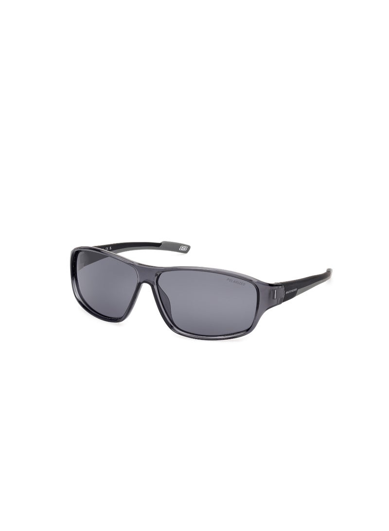 SKECHERS Plastic Oval Full Rim Men Polarized Sunglass - Image 1