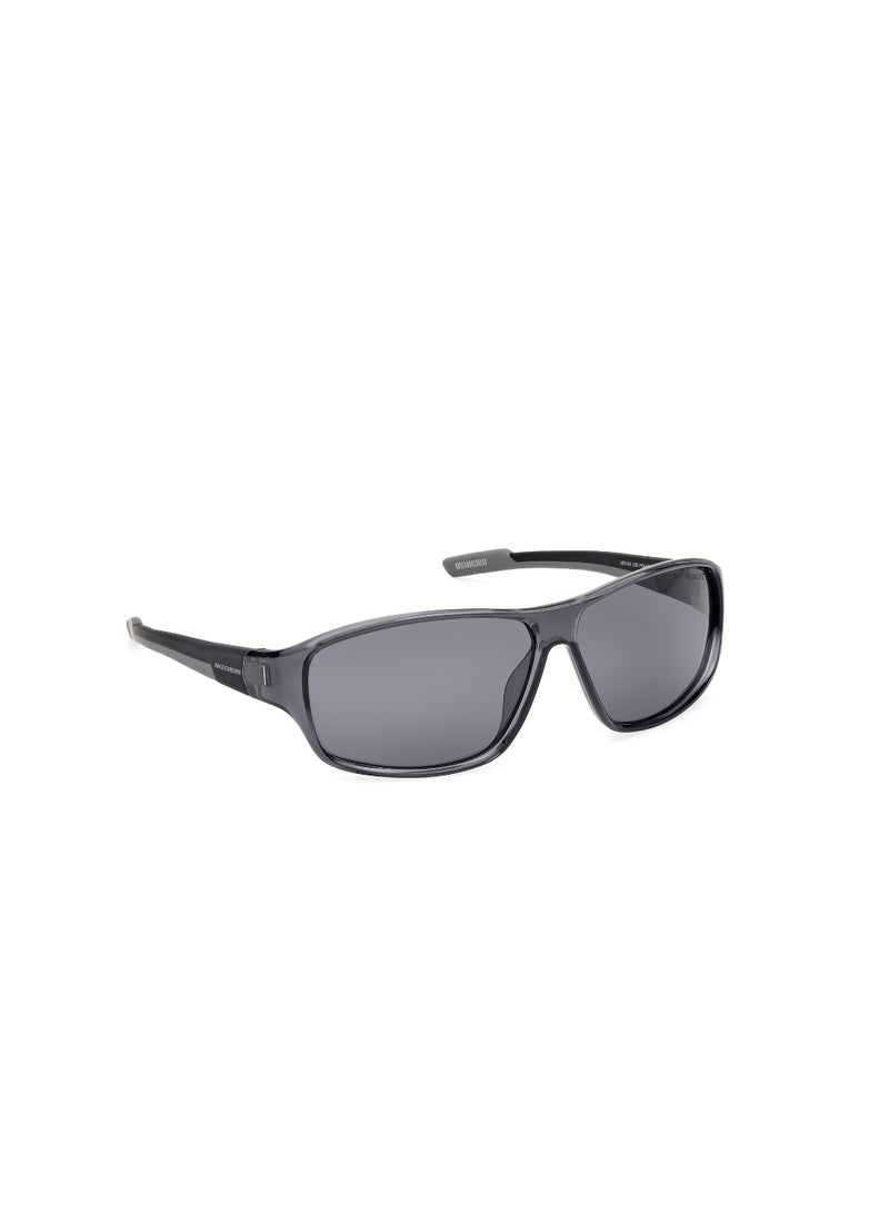 SKECHERS Plastic Oval Full Rim Men Polarized Sunglass - Image 3