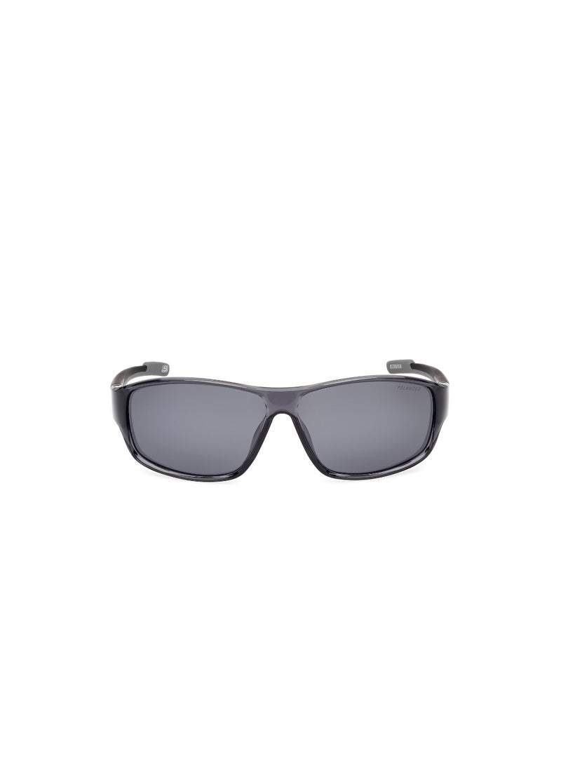 SKECHERS Plastic Oval Full Rim Men Polarized Sunglass - Image 2