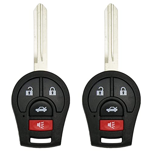 Keyless2Go Replacement for New Keyless Entry Remote Car Key for Nissan Sentra Vehicles That Use CWTWB1U816 (2 Pack) - Image 1