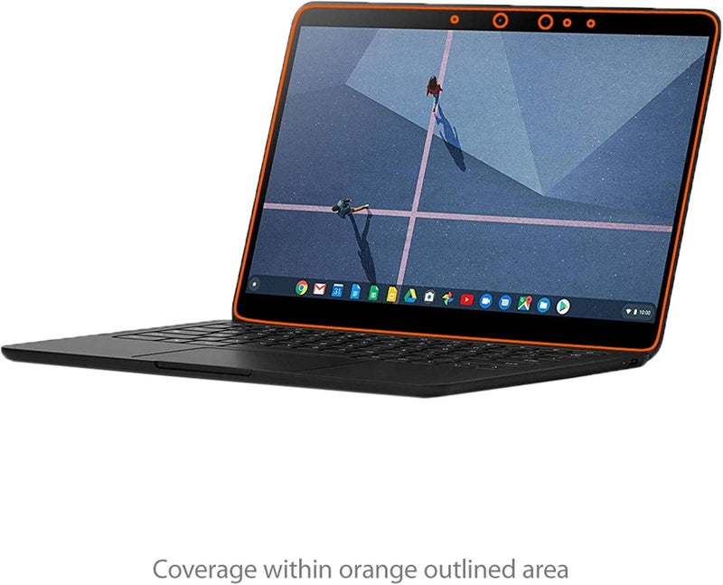 BoxWave Screen Protector Compatible with Google Pixelbook Go - ClearTouch Anti-Glare (2-Pack), Anti-Fingerprint Matte Film Skin - Image 3