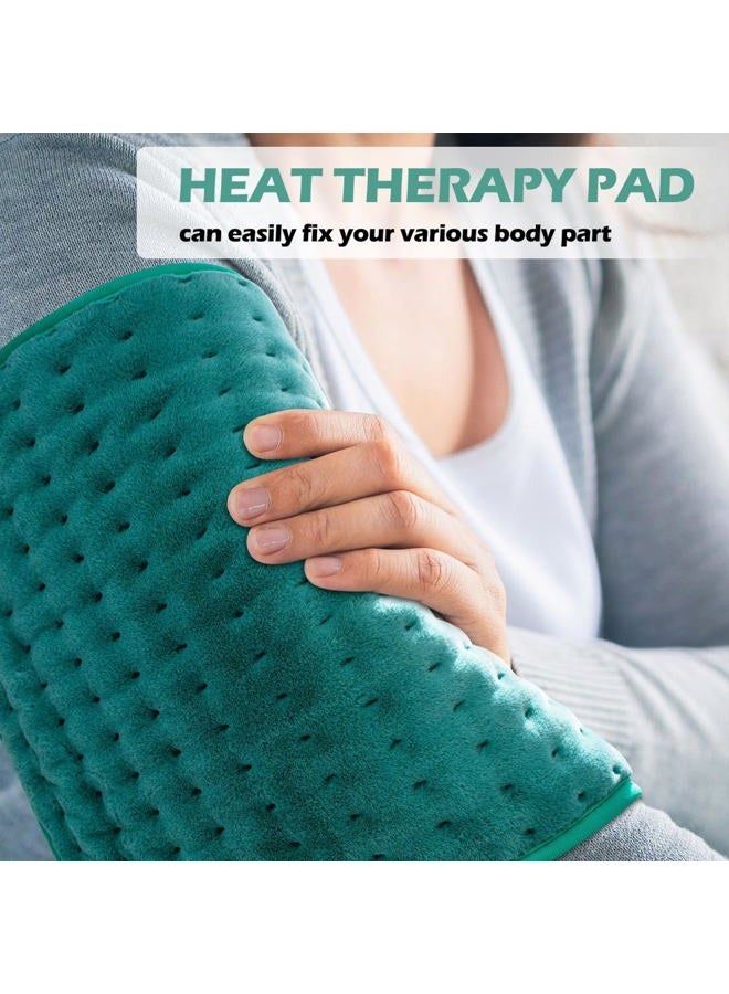 MEETMET Christmas Gifts Heating Pad for Back, Neck, Shoulder Pain and Cramps, Electric Heat Pads with Auto Shut Off, Moist Dry Heat Options, Gifts for Women, Men, Mom, Dad, Wife, Husband, Daughter,Son - Image 5