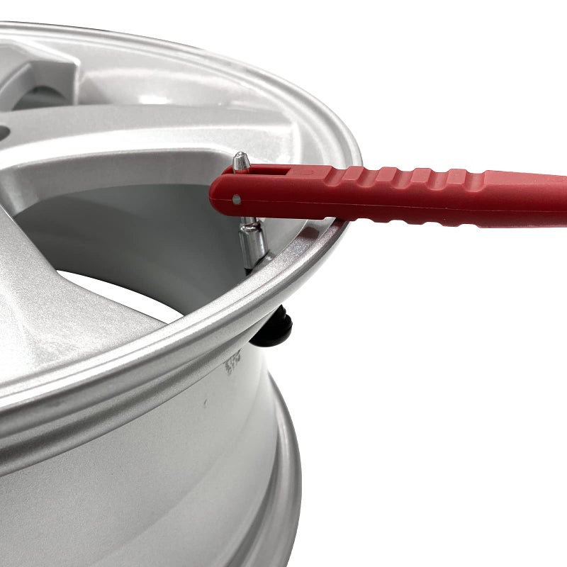 CKAuto Tire Valve Stem Puller/Installer with Tire Valve Core Tool, No Scratch High Tensile Strength Red Plastic Tire Valve Tool - Image 5